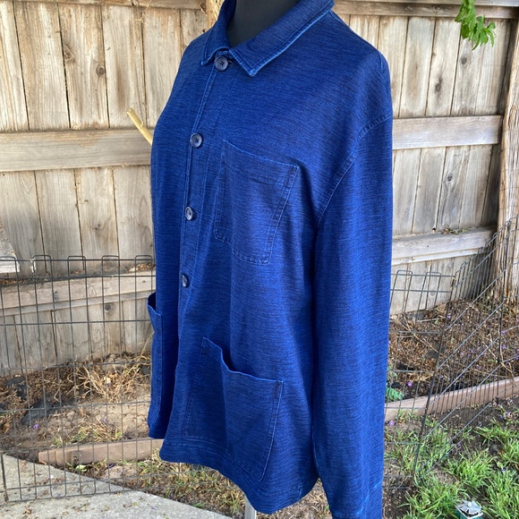 Navy Blue Shacket by Express - Picture 5 of 8